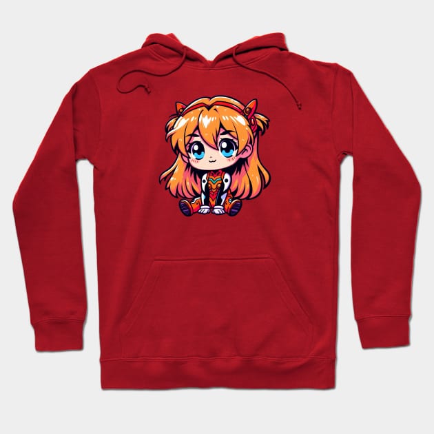 Asuka Evangelion Hoodie by massima